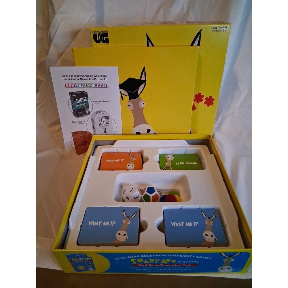 University Games 1360 Smart Ass The Ultimate Trivia Board Game
